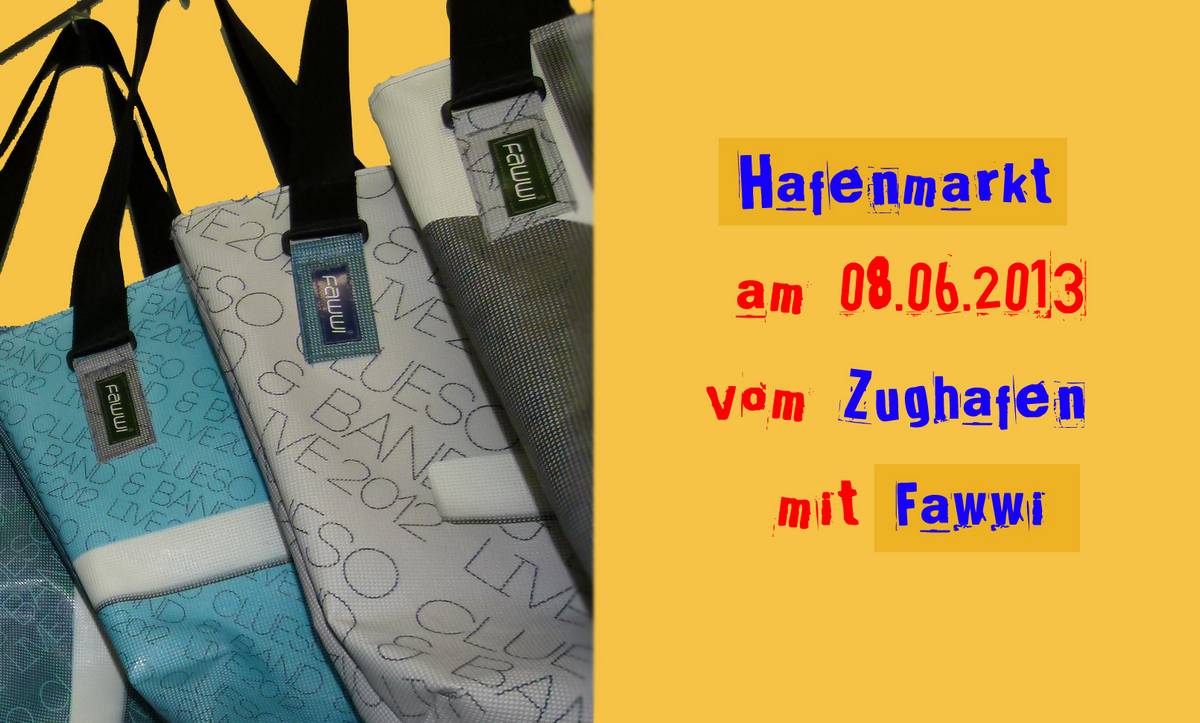 Hafenmarkt / Zughafen am 08.06.2013